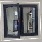 European aluminum framed tilt turn and hopper window design