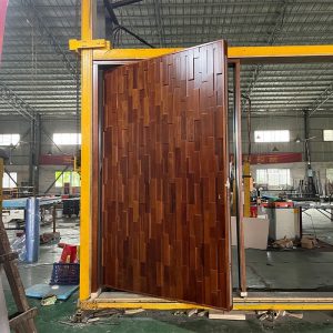 Decorative burma solid teak wood carving main doors